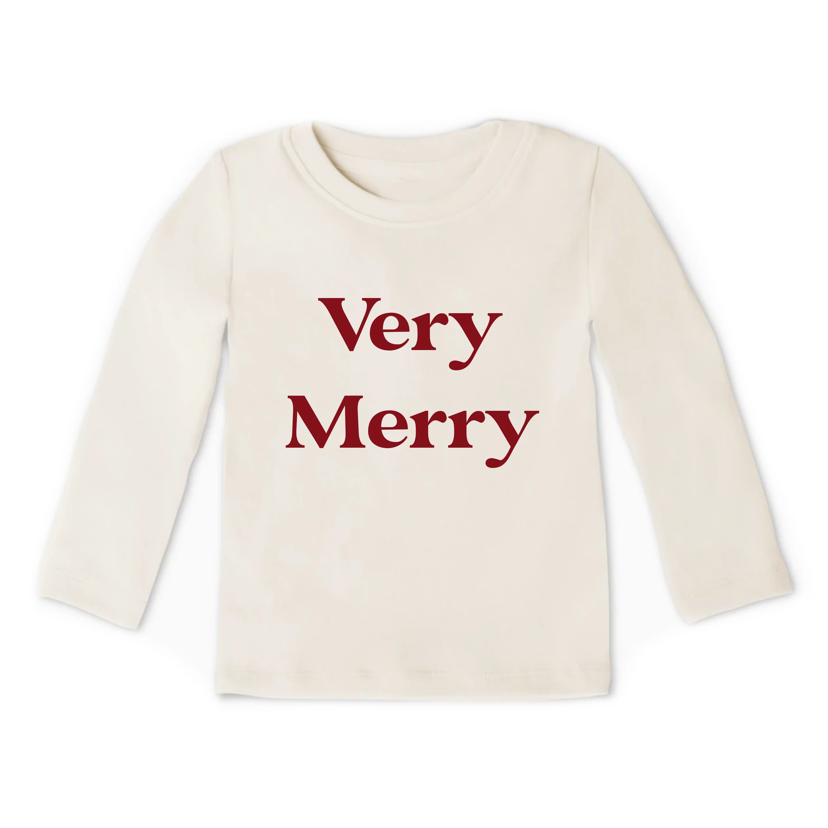 Emerson & Friends Very Merry Long Sleeve Toddler Tee-Emerson and Friends-Little Giant Kidz