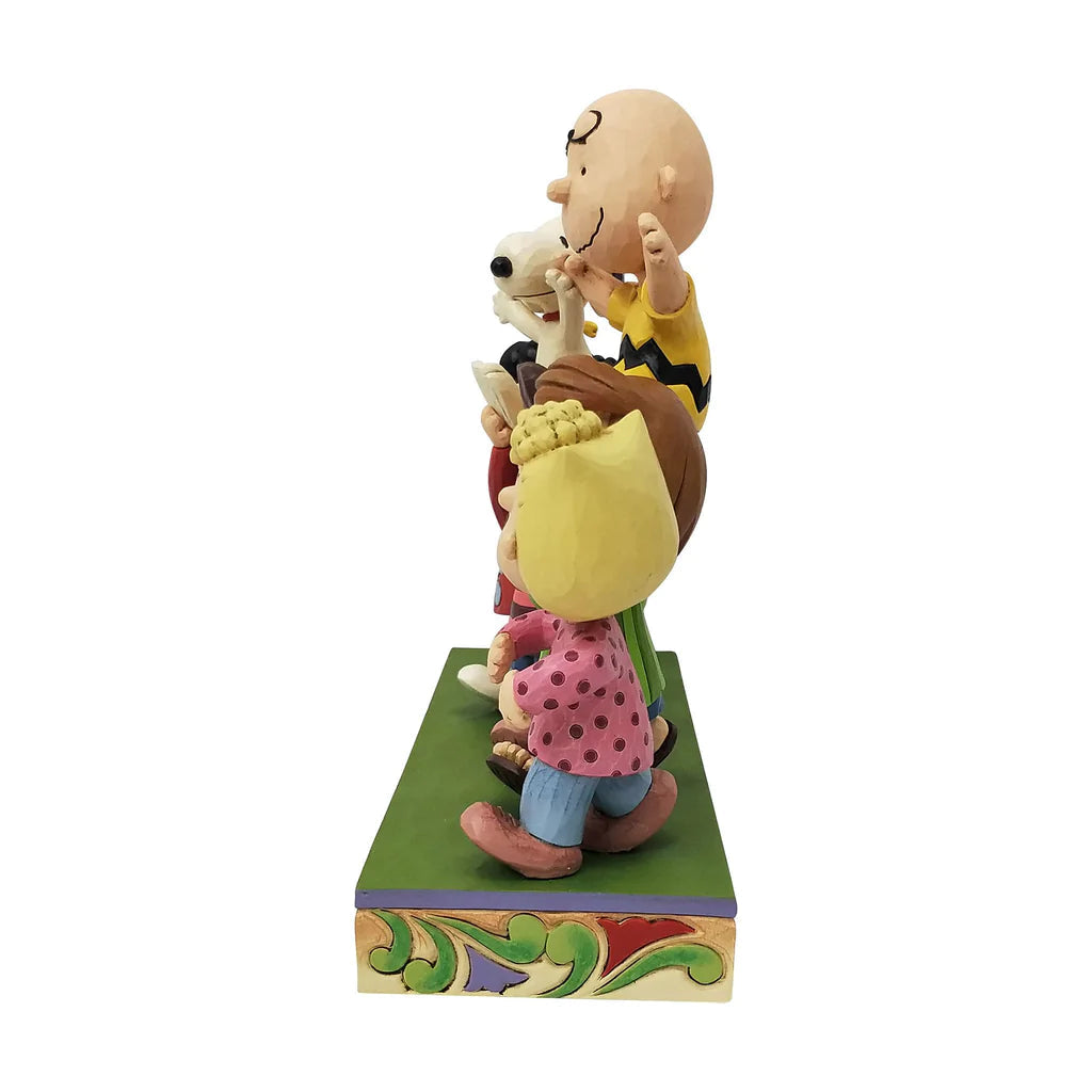 Enesco Peanuts By Jim Shore The Gang Grand Celebration Figurine-ENESCO-Little Giant Kidz