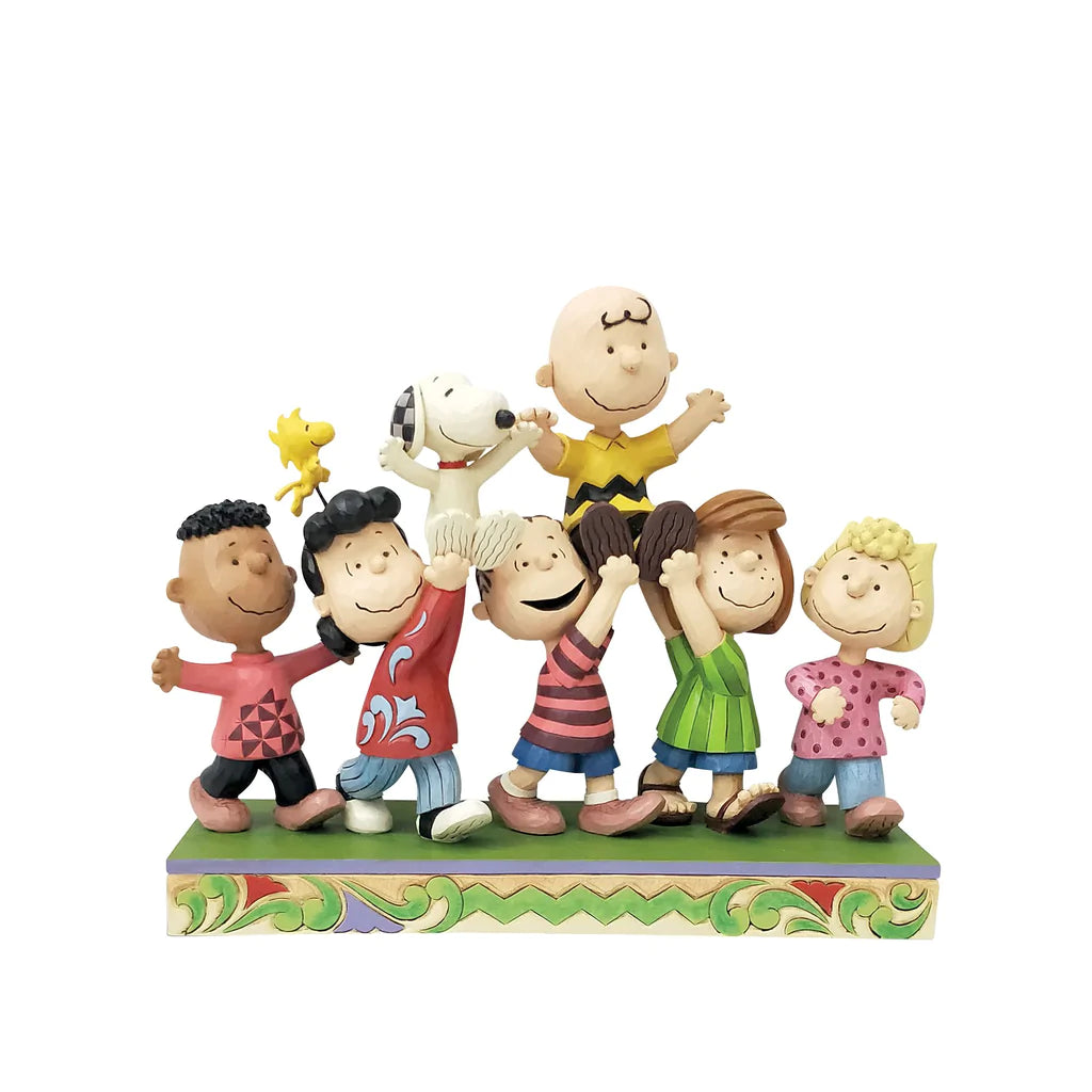 Enesco Peanuts By Jim Shore The Gang Grand Celebration Figurine-ENESCO-Little Giant Kidz