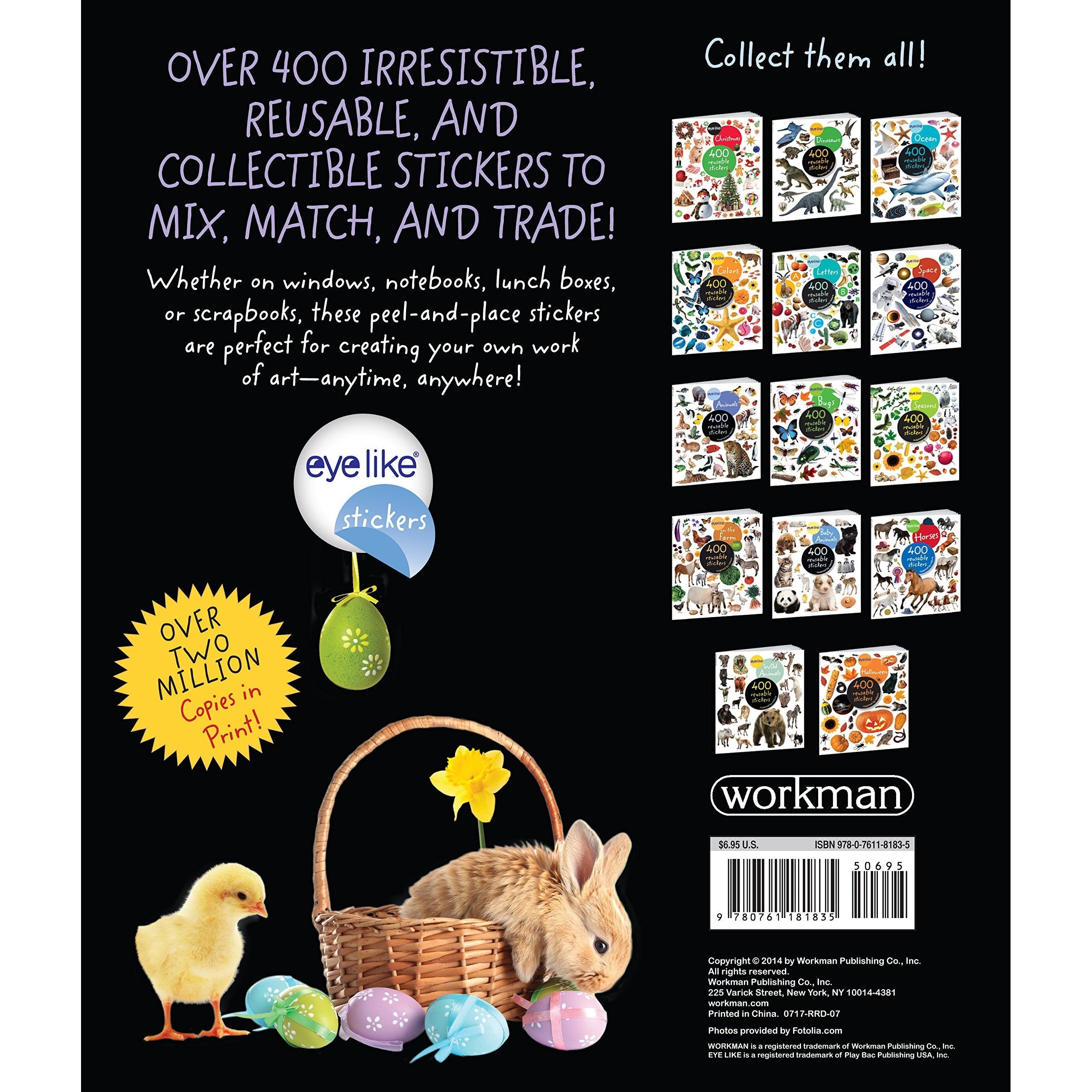 Eyelike Stickers: Easter (Paperback Book)-HACHETTE BOOK GROUP USA-Little Giant Kidz