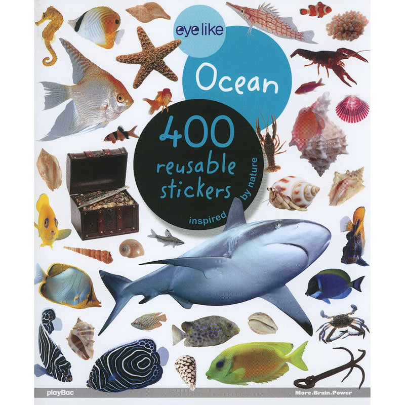 Eyelike Stickers: Ocean (Paperback Book)-HACHETTE BOOK GROUP USA-Little Giant Kidz