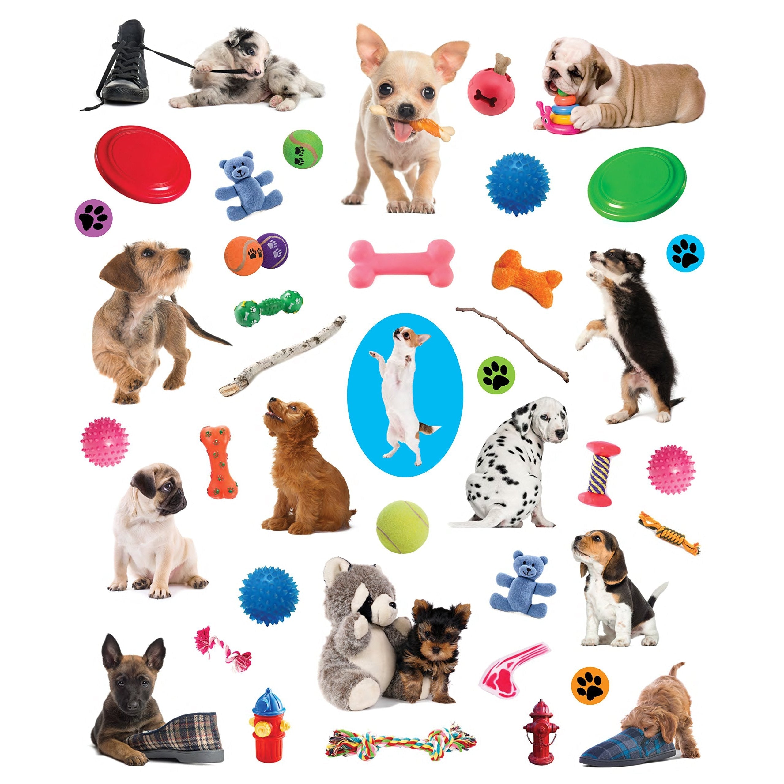 Eyelike Stickers: Puppies (Paperback Book)-HACHETTE BOOK GROUP USA-Little Giant Kidz