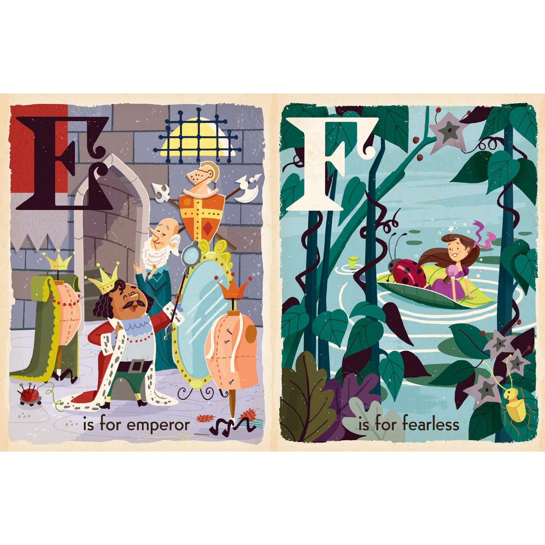 F is for Fairy Tale (Board Book)-GIBBS SMITH-Little Giant Kidz