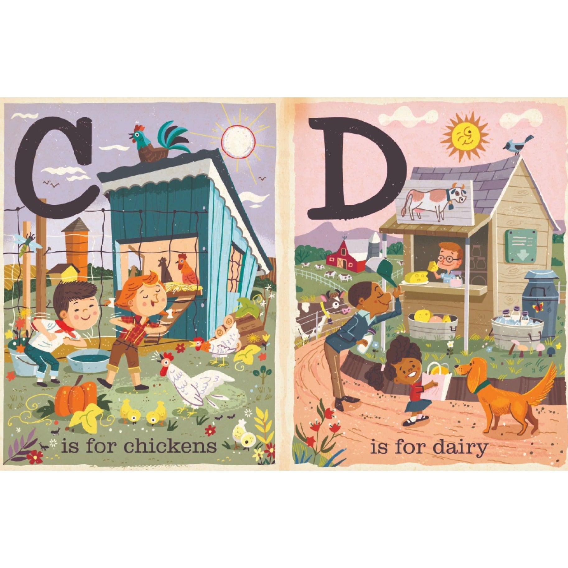 F is for Farm (Board Book)-GIBBS SMITH-Little Giant Kidz