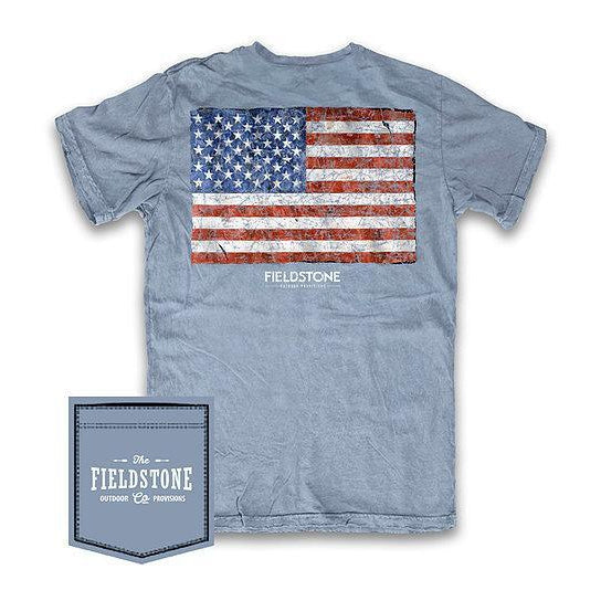 Fieldstone Outdoors Collection American Pride T-Shirt-Fieldstone Apparel-Little Giant Kidz