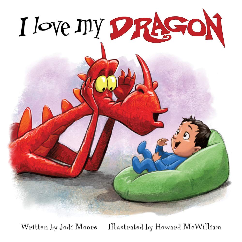 Flash Light Press: I Love My Dragon (When a Dragon Moves In) (Board Book)-Independent Publishers Group-Little Giant Kidz