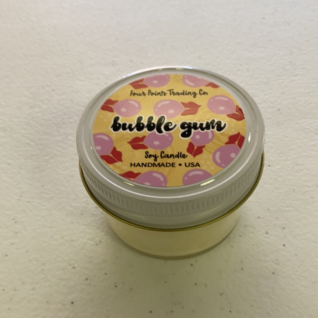 Four Point's Trading Company Pop Scents Bubble Gum Soy Candle-FOUR POINTS TRADING COMPANY-Little Giant Kidz