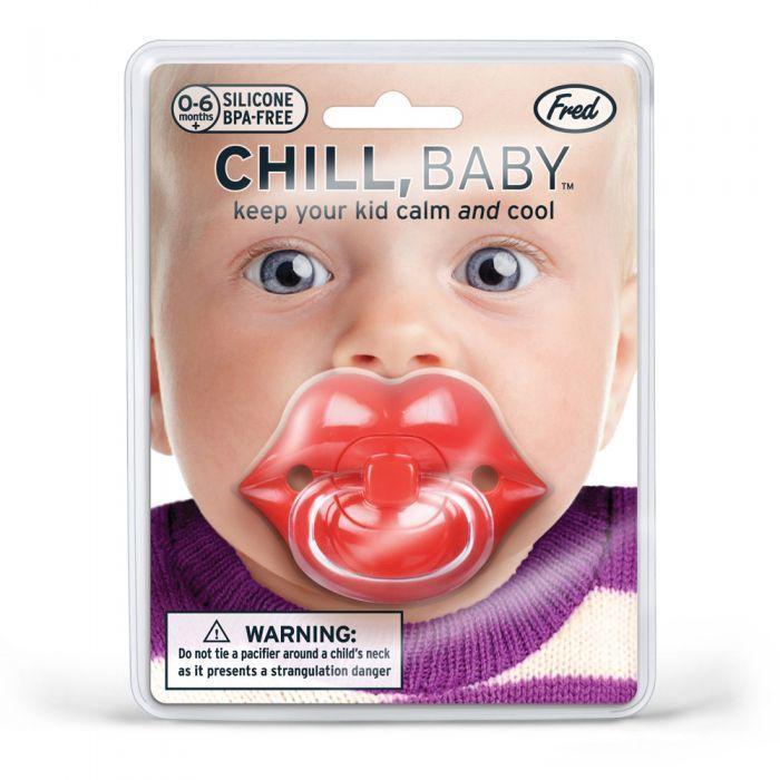 Fred Chill, Baby Lips Pacifier-Fred-Little Giant Kidz