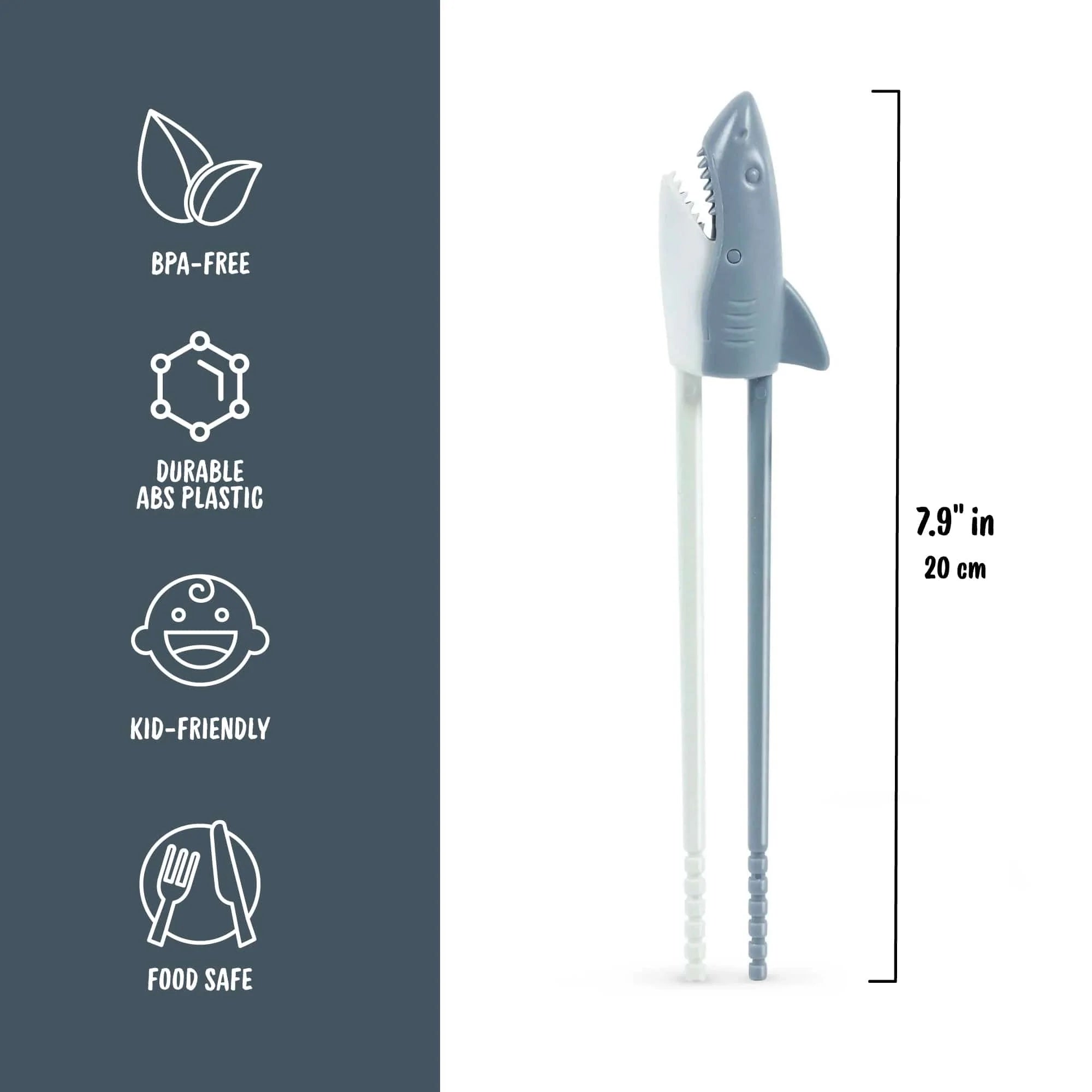 Fred Munchtime Chomping Chopsticks - Shark-Fred-Little Giant Kidz