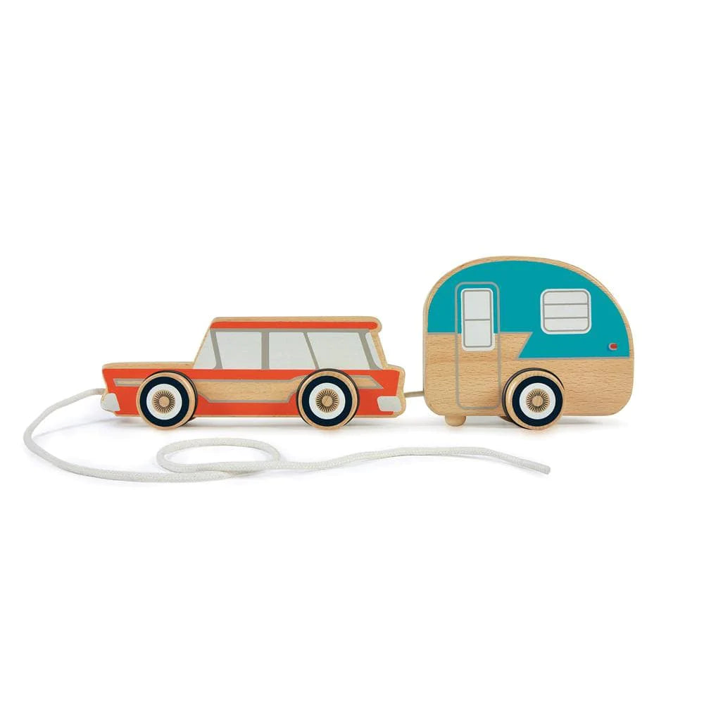 Fred Road Trip Camper Pull Toy-Fred-Little Giant Kidz