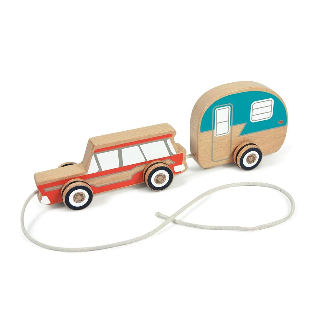 Fred Road Trip Camper Pull Toy-Fred-Little Giant Kidz