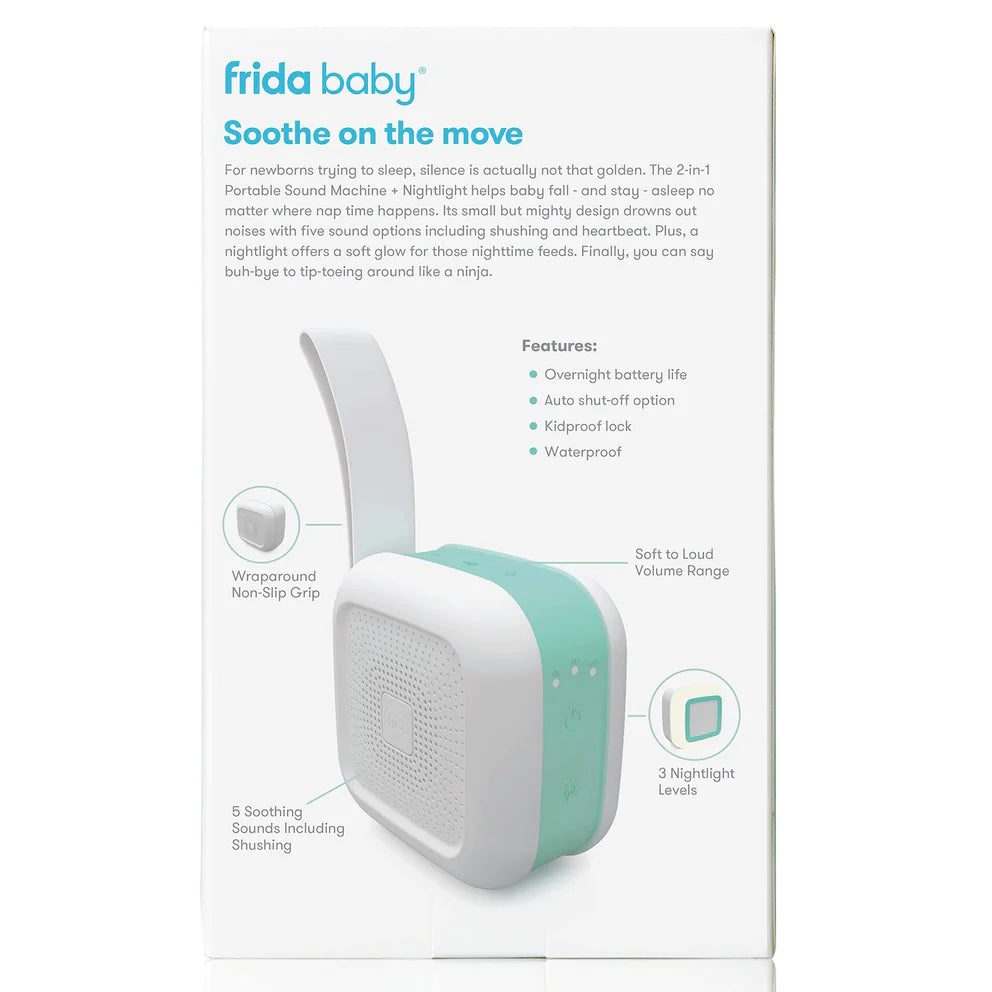 FridaBaby 2-in-1 Portable Sound Machine + Nightlight-FRIDA-Little Giant Kidz