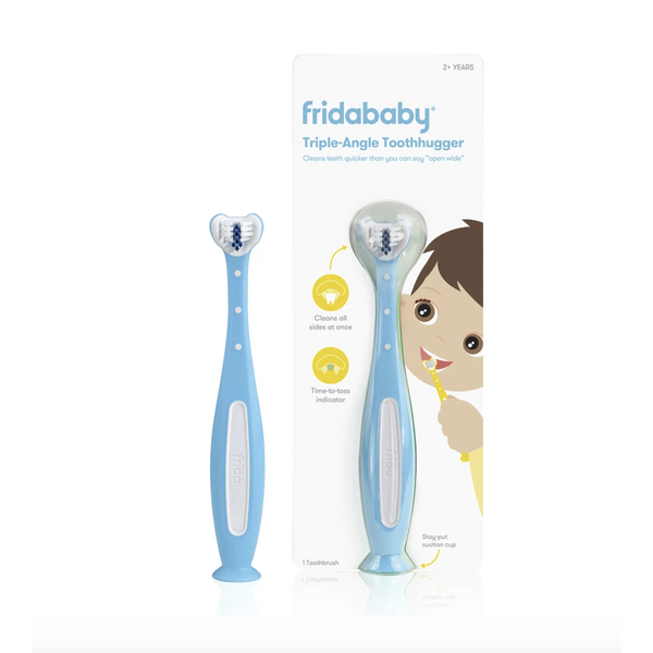FridaBaby SmileFrida Triple-Angle ToothHugger - Blue-FRIDA-Little Giant Kidz