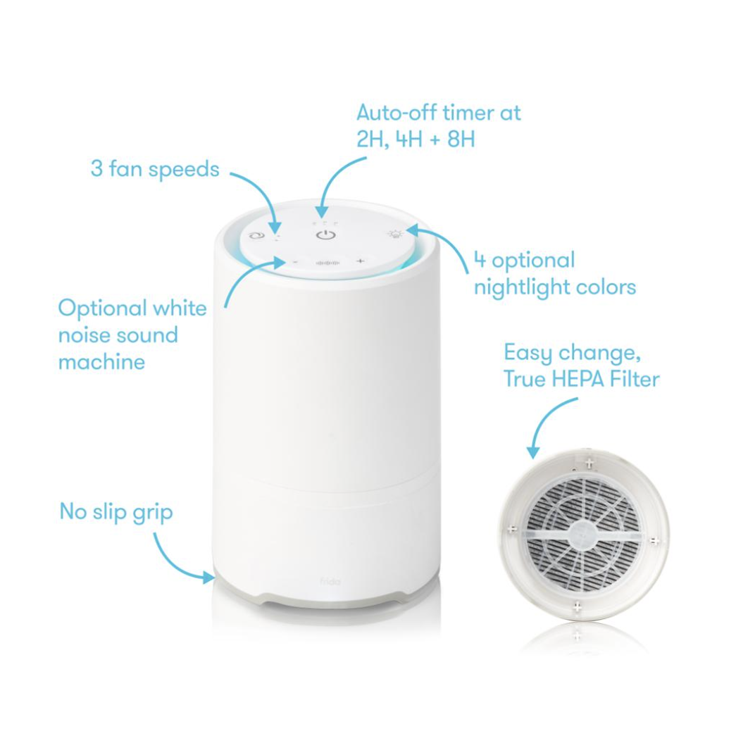FridaBaby 3 in 1 Air Purifier Sound Machine Nightlight