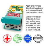 GAMAGO Dino-Sore Adhesive Bandages (Pack of 18)-NMR Distribution America-Little Giant Kidz