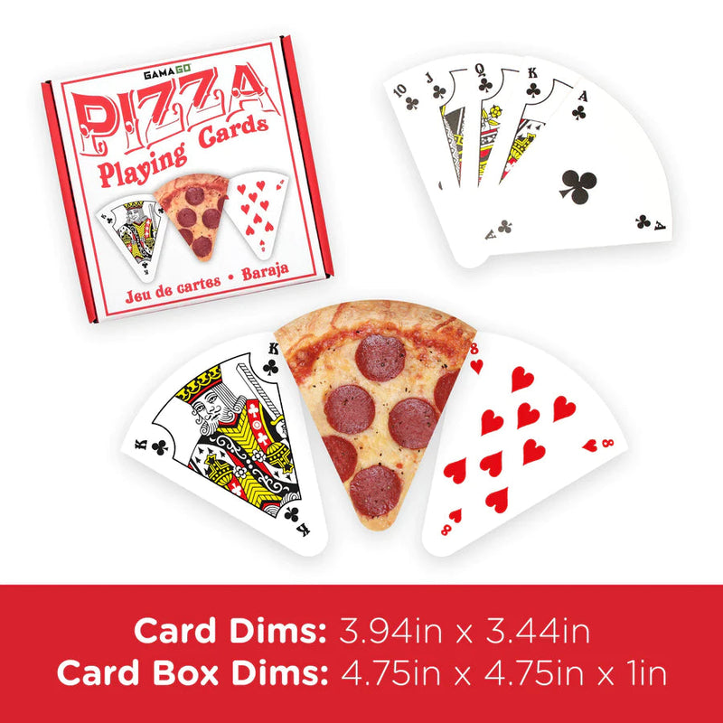 GAMAGO Pizza Playing Cards-NMR Distribution America-Little Giant Kidz