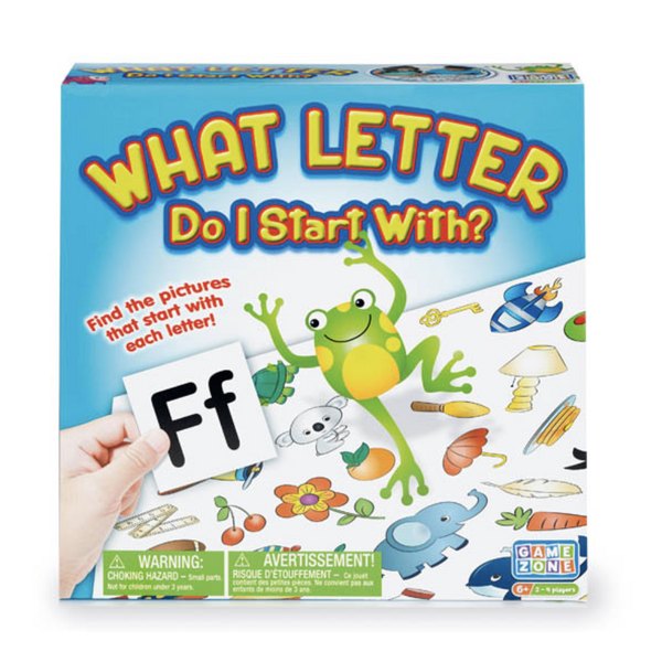 Game Zone What Letter Do I Start With? Game-EPOCH Everlasting Play-Little Giant Kidz