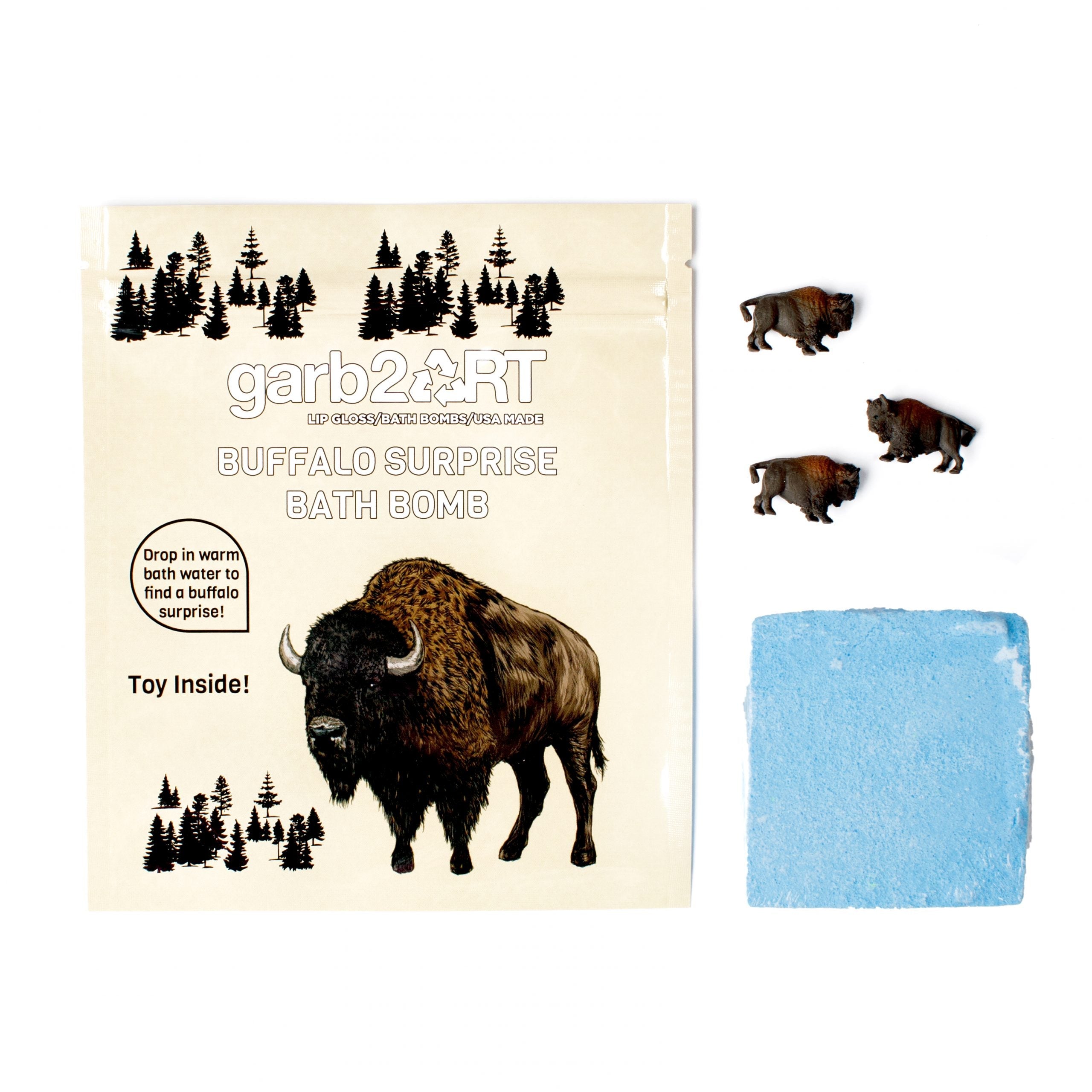 Garb2Art Surprise Bath Bomb - Buffalo-Garb2Art-Little Giant Kidz