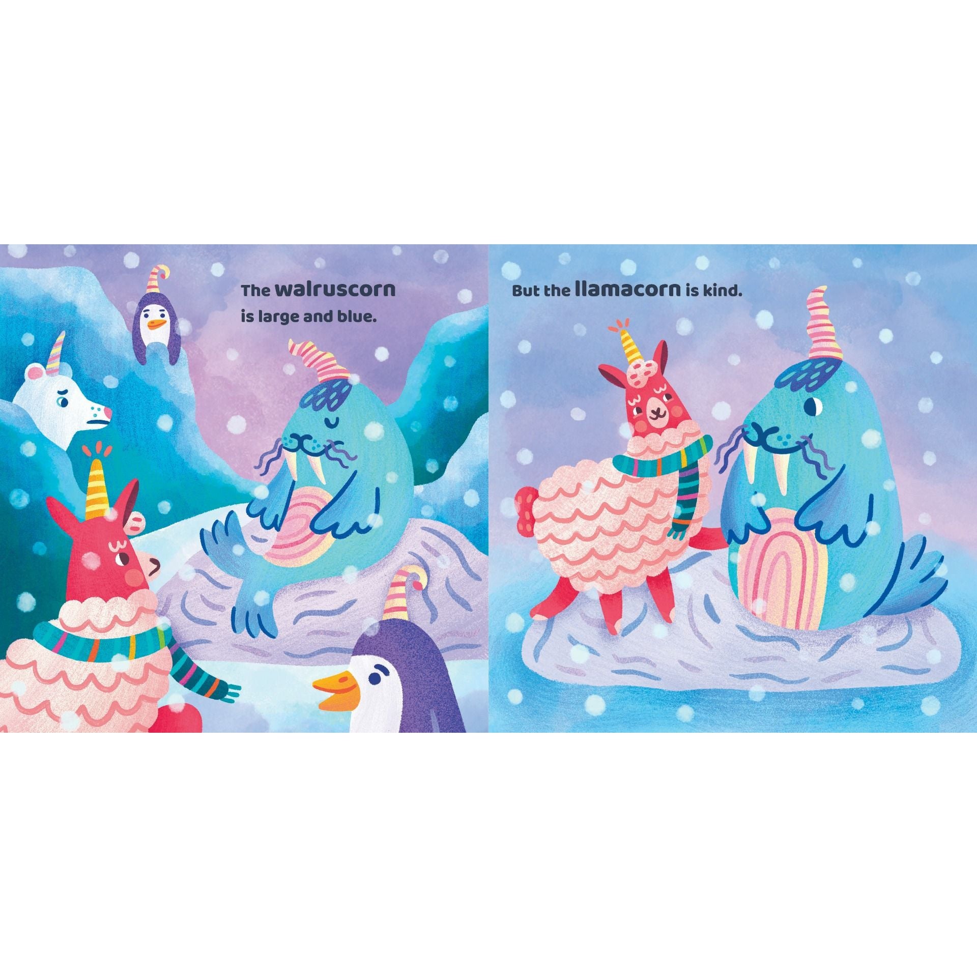 Gibbs Smith Llamacorn Is Kind (Board Book)-GIBBS SMITH-Little Giant Kidz