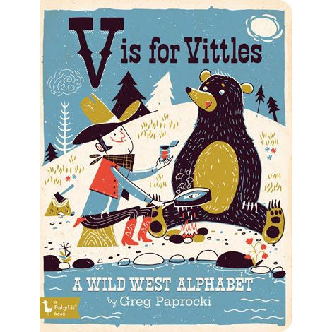 Gibbs Smith V is for Vittles (Board Book)-GIBBS SMITH-Little Giant Kidz