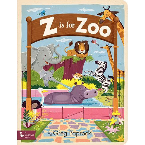 Gibbs Smith Z is for Zoo (Board Book)-GIBBS SMITH-Little Giant Kidz