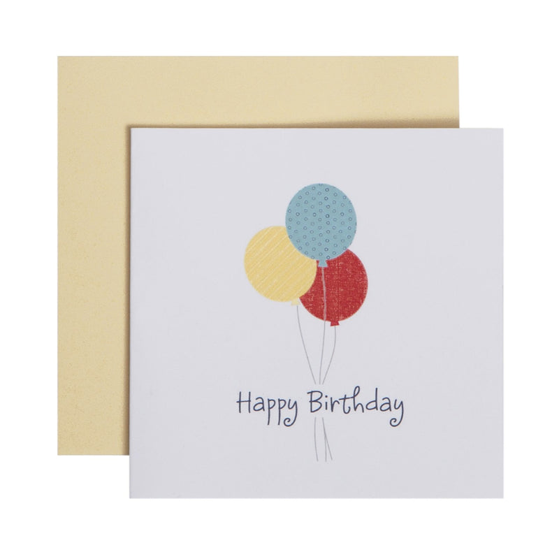 Gift Enclosure Card - Happy Birthday Balloons-CR GIBSON-Little Giant Kidz