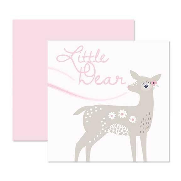 Gift Enclosure Card - Little Dear-CR GIBSON-Little Giant Kidz
