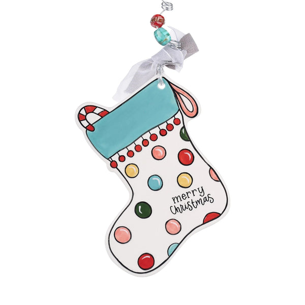 Glory Haus Colorful Stocking Flat Ornament (Unboxed)-GLORY HAUS-Little Giant Kidz