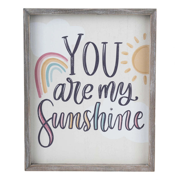 Glory Haus Framed Board - You Are My Sunshine-GLORY HAUS-Little Giant Kidz
