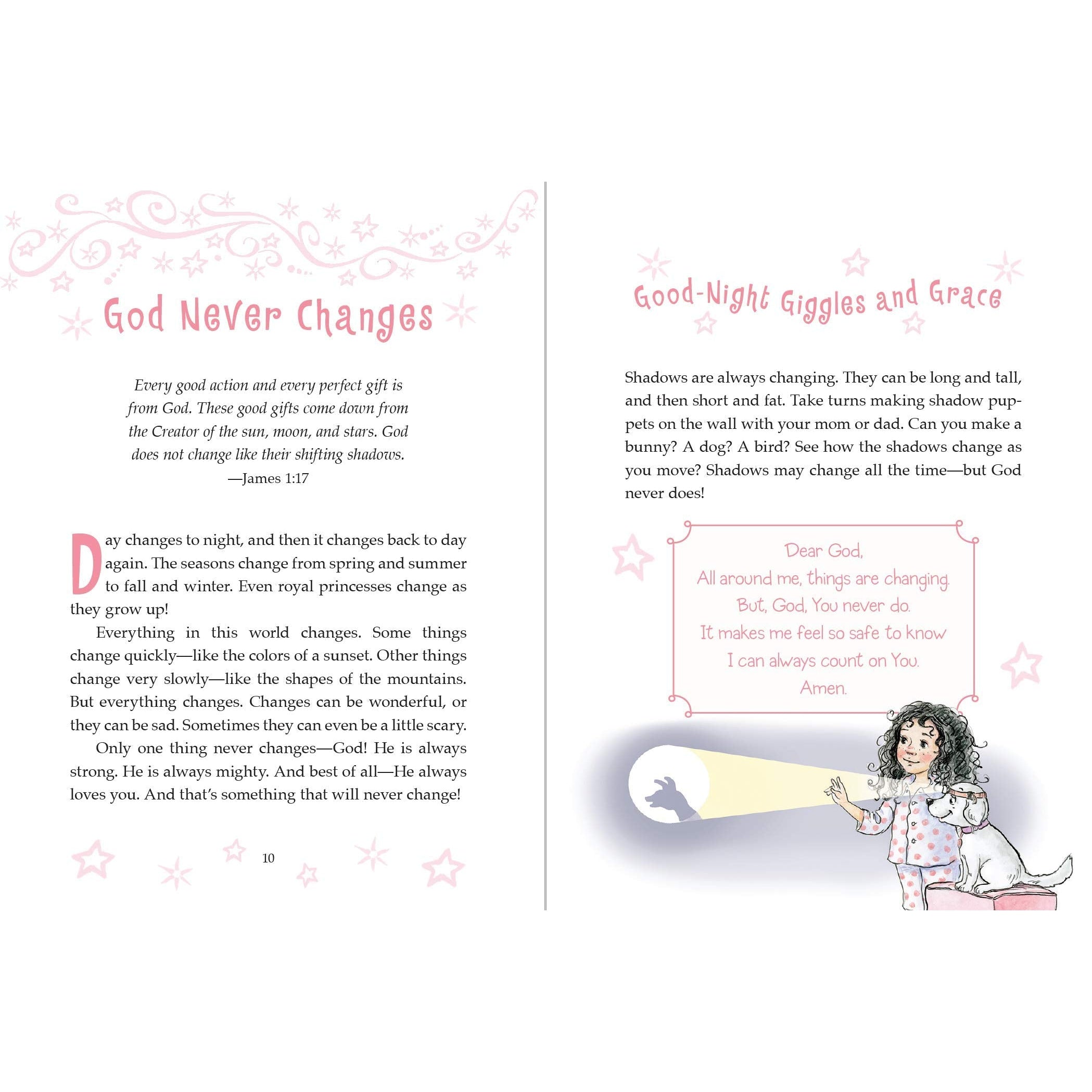 God's Little Princess Bedtime Devotional (Hardcover Book)-HARPER COLLINS PUBLISHERS-Little Giant Kidz
