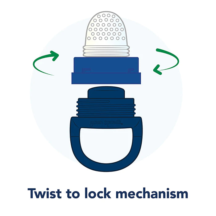 Green Sprouts Sprout Ware® First Foods Feeder made from Plants - Green (6M+)-Green Sprouts-Little Giant Kidz