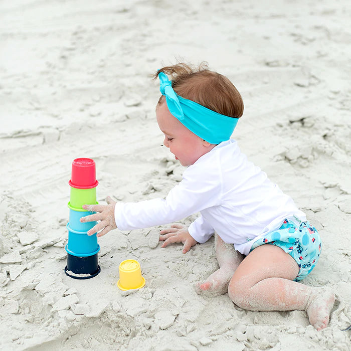 Green Sprouts Sprout Ware® Stacking Cups made from Plants (6M+)-Green Sprouts-Little Giant Kidz