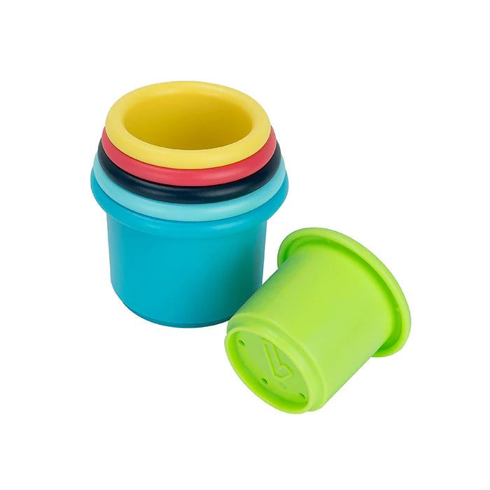 Green Sprouts Sprout Ware® Stacking Cups made from Plants (6M+)-Green Sprouts-Little Giant Kidz