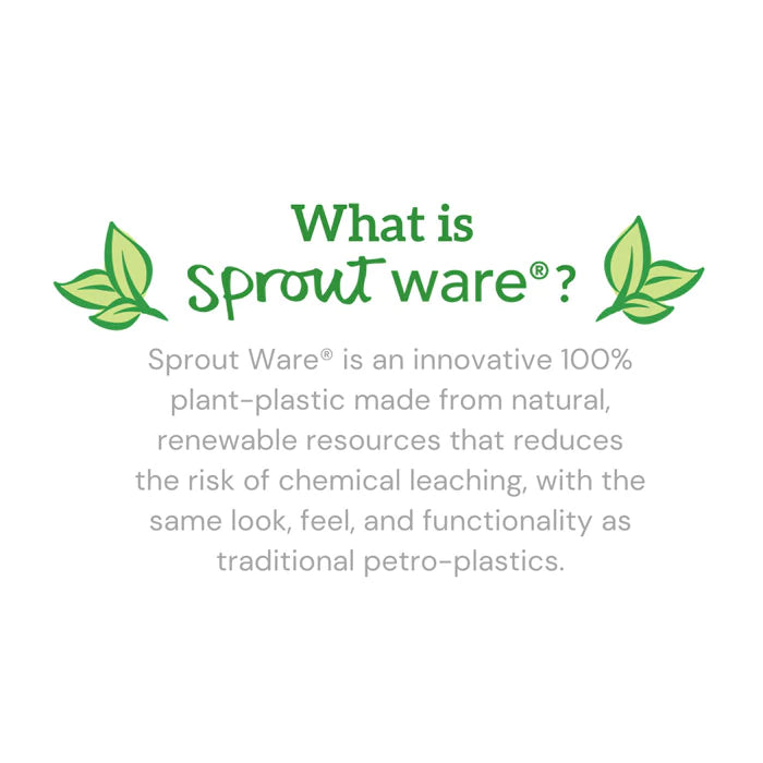 Green Sprouts Sprout Ware® Straw Bottle made from Plants Green (9M+)-Green Sprouts-Little Giant Kidz