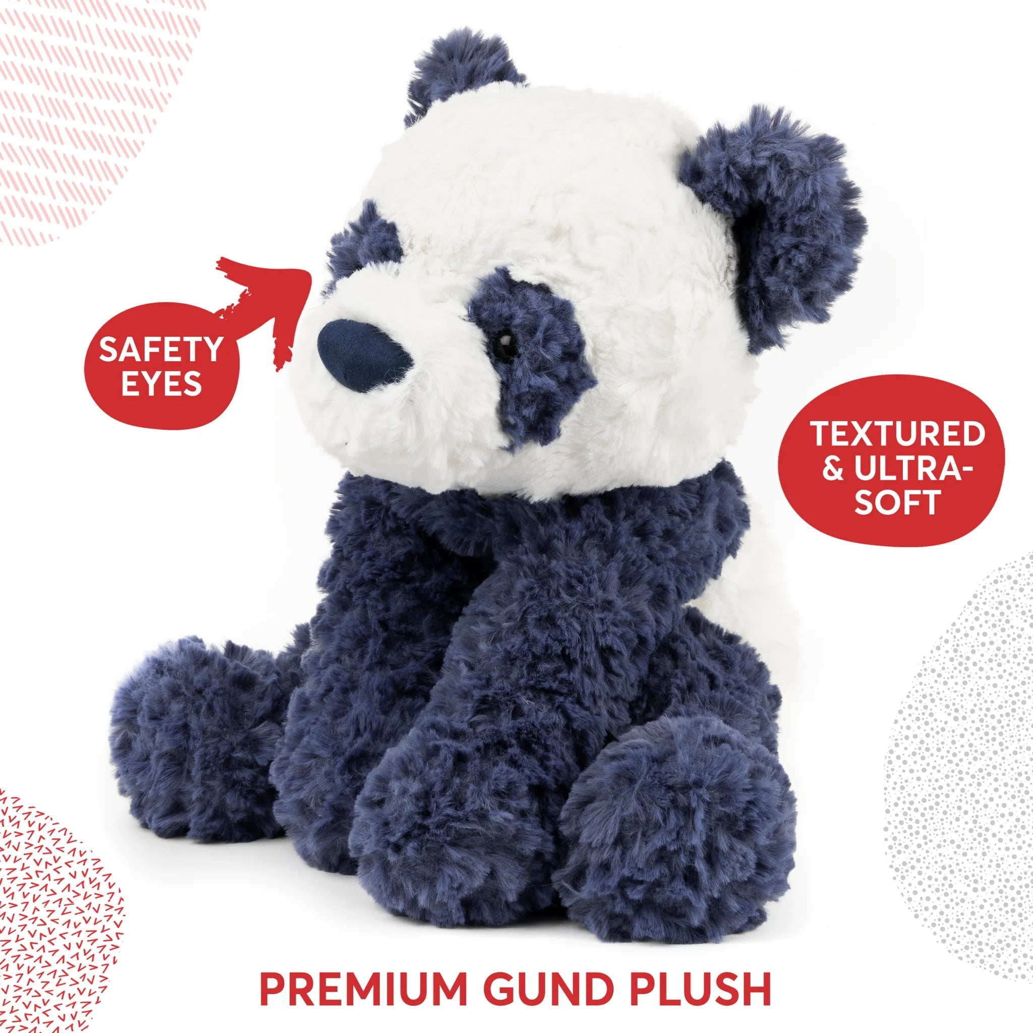 Gund Cozys Panda - 10"-GUND-Little Giant Kidz