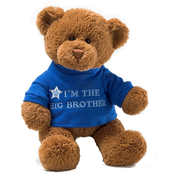 Gund I'm a Big Brother T-Shirt Bear-GUND-Little Giant Kidz