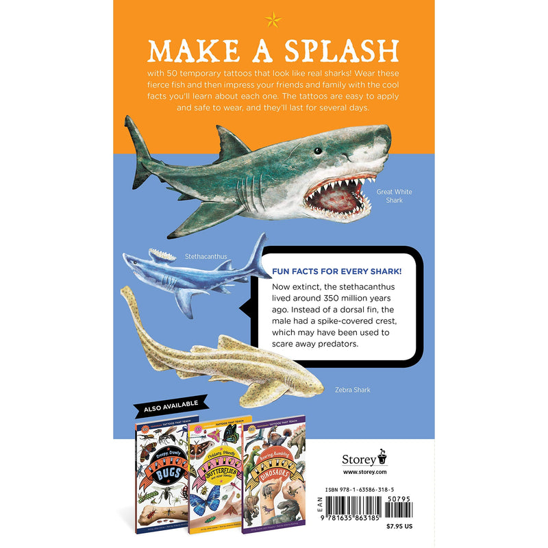Hachette Book Group: Super, Strong Tattoo Sharks (Paperback Book)-HACHETTE BOOK GROUP USA-Little Giant Kidz