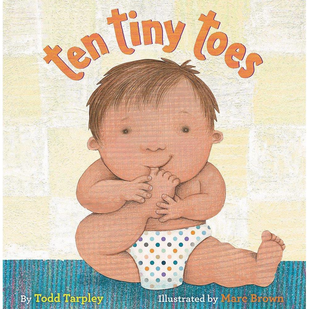 Hachette Book Group: Ten Tiny Toes (Board Book)-HACHETTE BOOK GROUP USA-Little Giant Kidz