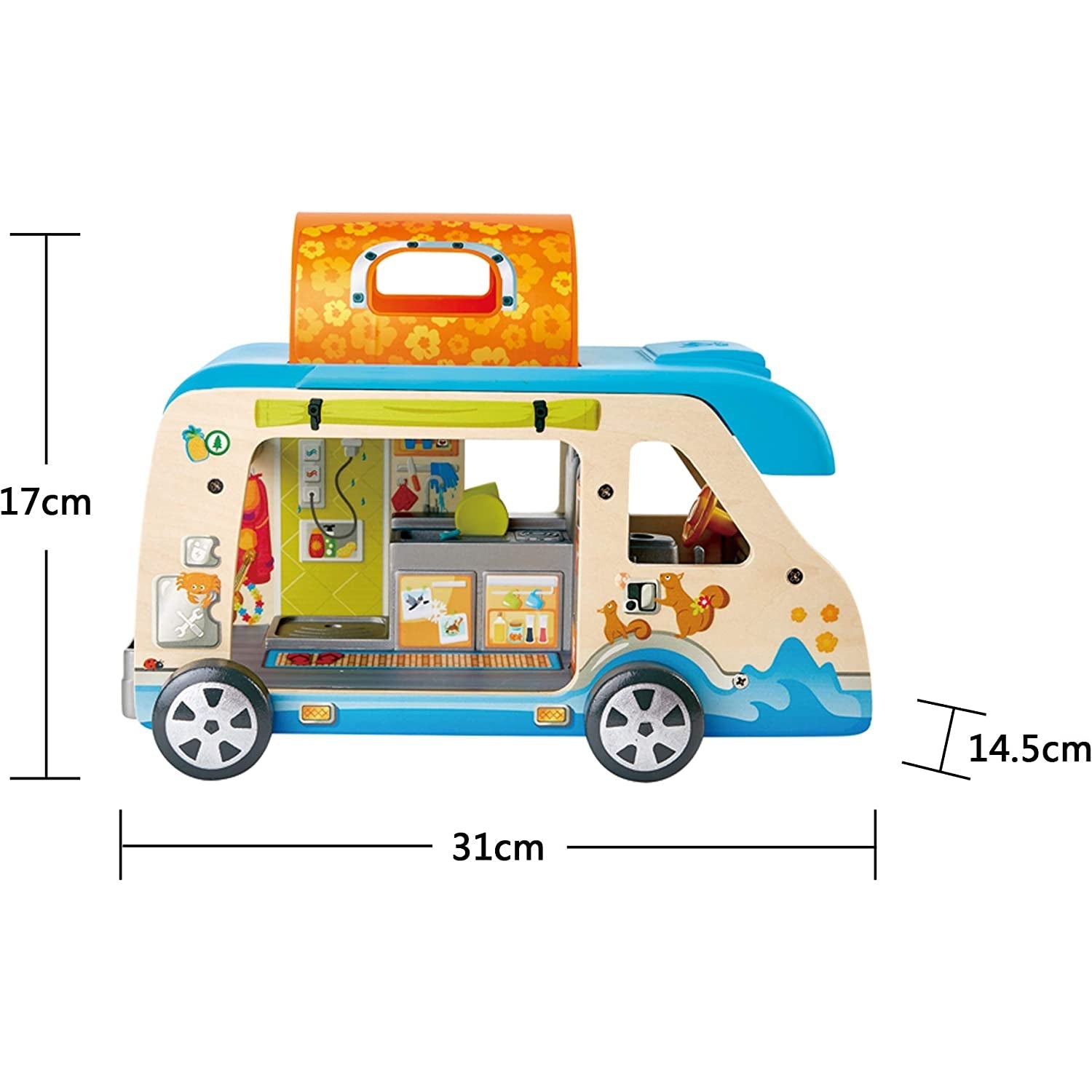 Hape Adventure Van-HAPE-Little Giant Kidz