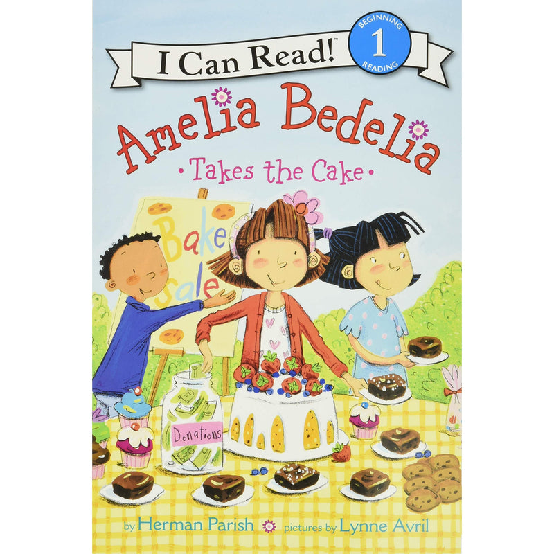 Harper Collins: I Can Read Level 1: Amelia Bedelia Takes the Cake-HARPER COLLINS PUBLISHERS-Little Giant Kidz