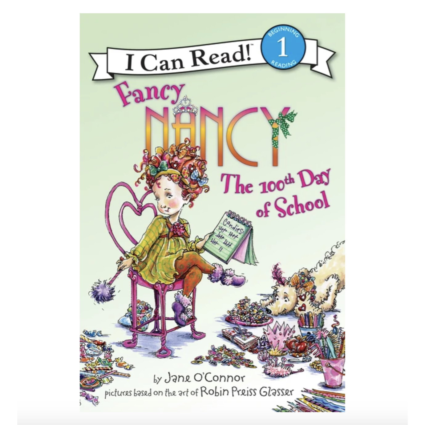 Harper Collins: I Can Read Level 1: Fancy Nancy: The 100th Day of School-HARPER COLLINS PUBLISHERS-Little Giant Kidz