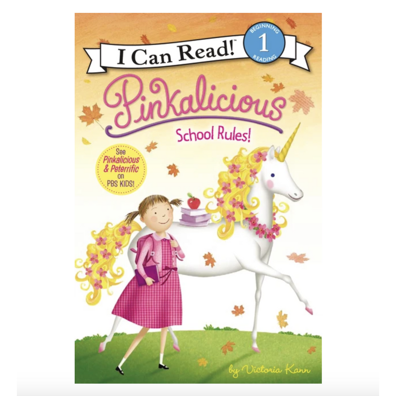Harper Collins: I Can Read Level 1: Pinkalicious: School Rules!-HARPER COLLINS PUBLISHERS-Little Giant Kidz