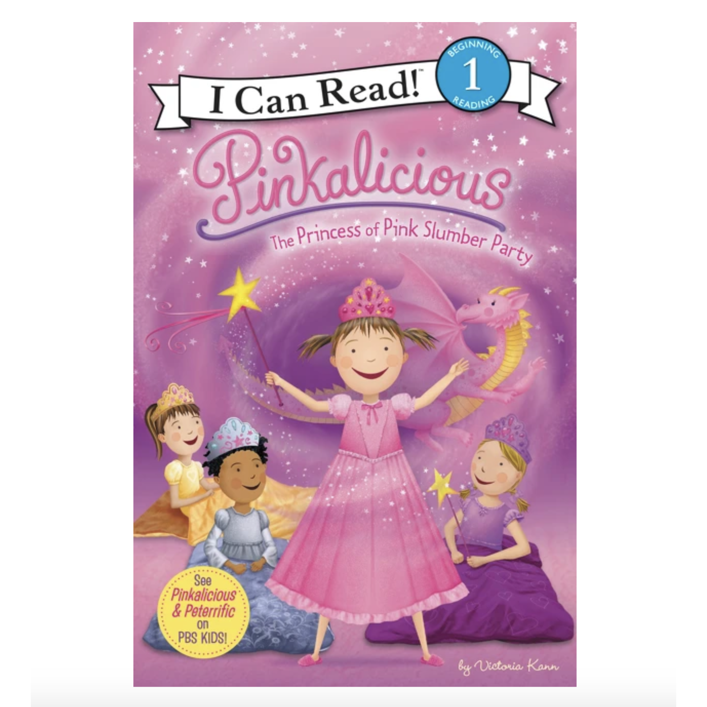 Harper Collins: I Can Read Level 1: Pinkalicious: The Princess of Pink Slumber Party-HARPER COLLINS PUBLISHERS-Little Giant Kidz