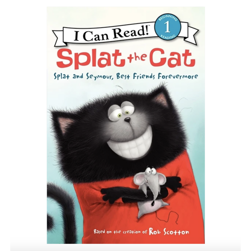 Harper Collins: I Can Read Level 1: Splat the Cat Splat and Seymour, Best Friends Forevermore-HARPER COLLINS PUBLISHERS-Little Giant Kidz