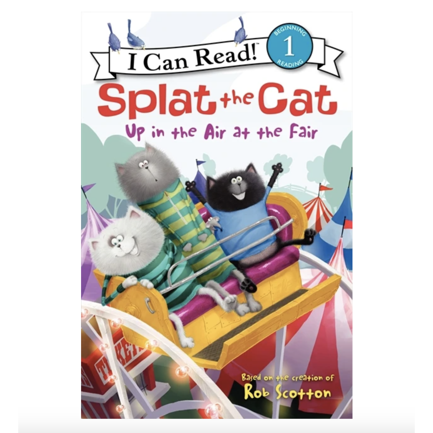 Harper Collins: I Can Read Level 1: Splat the Cat Up in the Air at the Fair-HARPER COLLINS PUBLISHERS-Little Giant Kidz