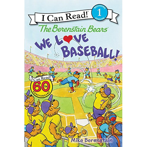 Harper Collins: I Can Read Level 1: The Berenstain Bears: We Love Baseball!-HARPER COLLINS PUBLISHERS-Little Giant Kidz