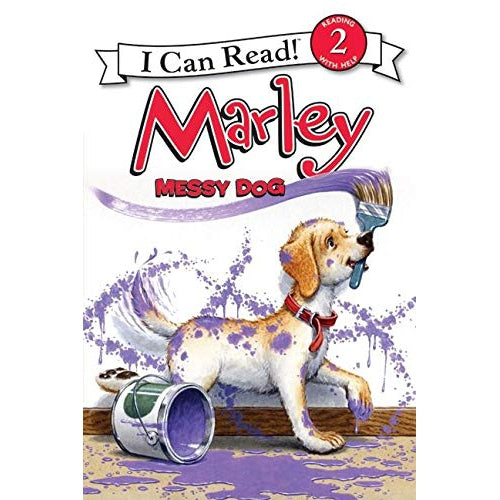 Harper Collins: I Can Read Level 2: Marley: Messy Dog-HARPER COLLINS PUBLISHERS-Little Giant Kidz