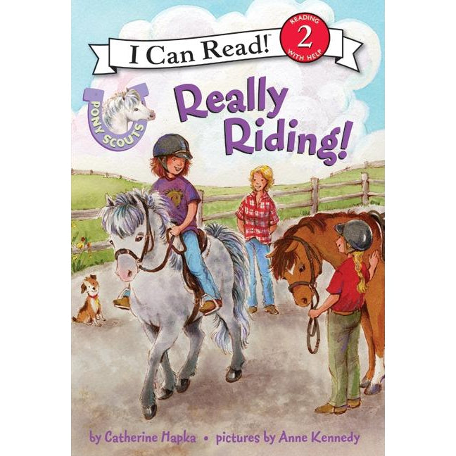 Harper Collins: I Can Read Level 2: Pony Scouts - Really Riding!-HARPER COLLINS PUBLISHERS-Little Giant Kidz