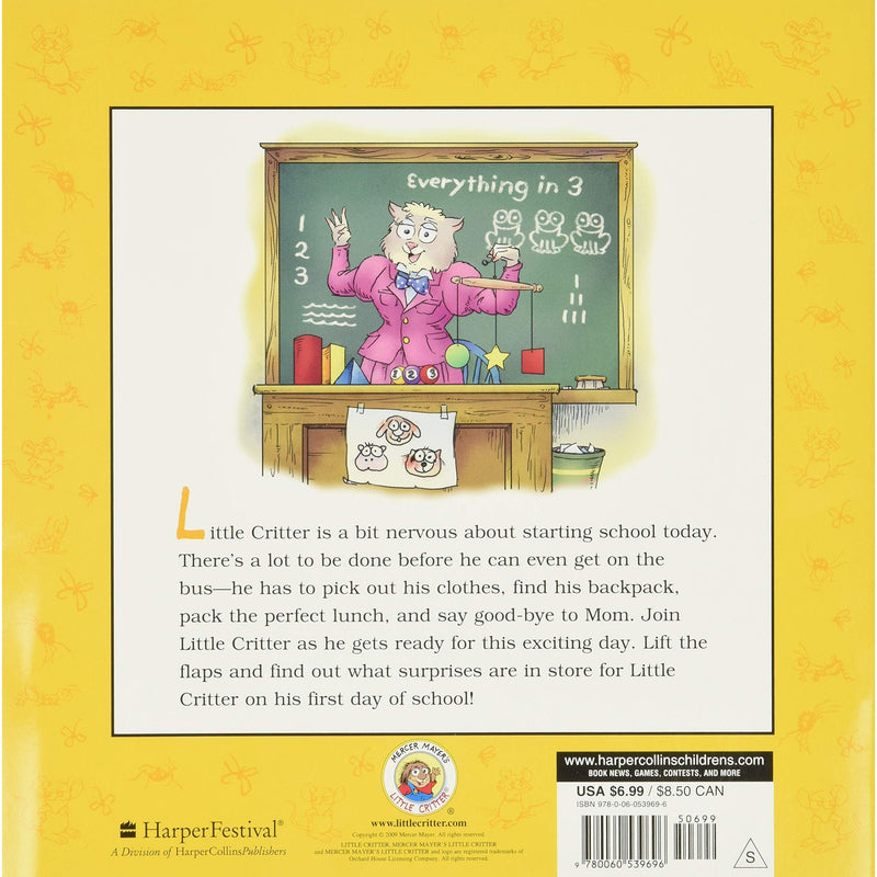 Harper Collins: Little Critter: First Day of School (Paperback Book)-HARPER COLLINS PUBLISHERS-Little Giant Kidz