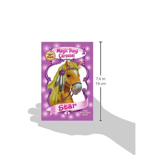 Harper Collins: Magic Pony Carousel #3: Star the Western Pony (Paperback Book)-HARPER COLLINS PUBLISHERS-Little Giant Kidz